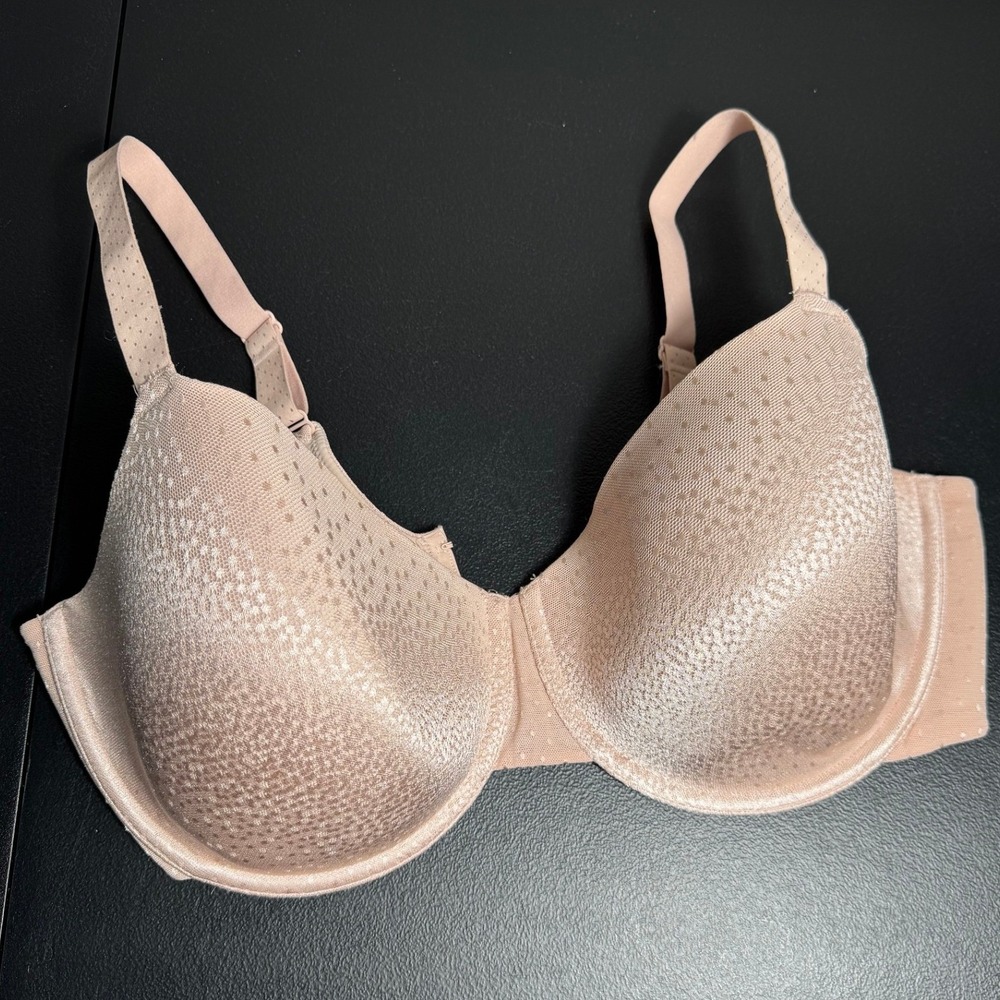 Wacoal Back Appeal Full Coverage T-Shirt Bra 853303 Rose Dust Underwire 40D‎